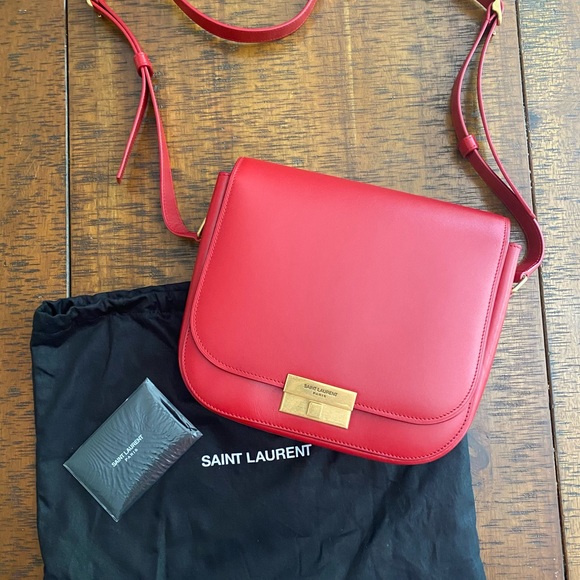 Yves Saint Laurent Handbags - YSL betty pouce bag/red